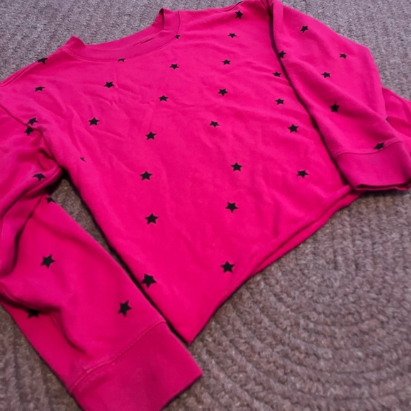 Girls GAP Cropped Sweatshirt - Size XL (12) - Picture 2 of 2